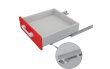 Направляющие шариковые скрытого монтажа B-slide BOYARD DB8884Zn/270