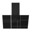 Кухонная вытяжка наклонная LEX MOZA 600 R1 BLACK