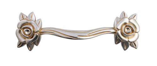 BOYARD.Ручка мебельная LULU ROSE RS087AS/SG.3/128