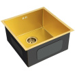 Мойка из нержавеющей стали Emar EMB-112 PVD Nano Golden 450х450мм