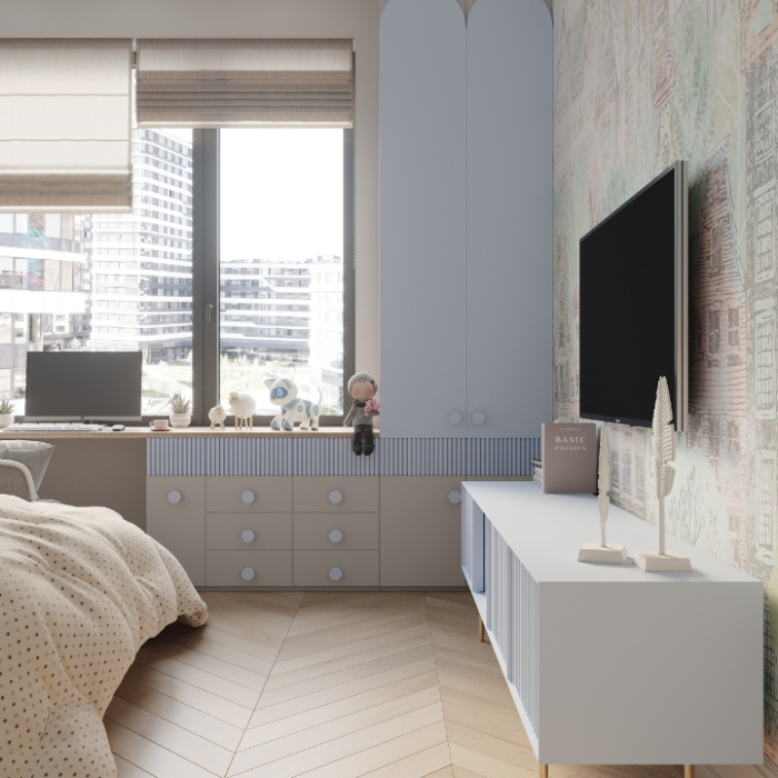ЛДСП Серенити шагрень Lamarty 2750х1830х16 мм