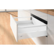 HETTICH.Ящик InnoTech Atira H144 NL470, цвет белый, частичного выдвижения с демпфером Silent System 9230066