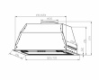 Кухонная вытяжка полновстраиваемая LEX GS BLOC P 600 WHITE