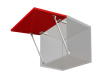 Газлифт 80N с фиксацией фасада BOYARD GL104GR/80/3