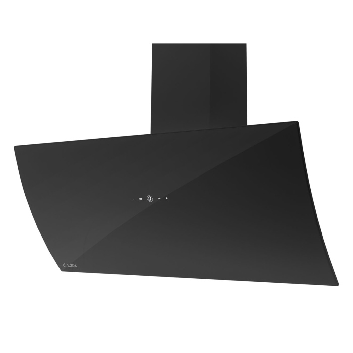 Кухонная вытяжка наклонная LEX PLAZA GS 900 BLACK