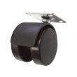 Мебельное колесо, d40мм., без тормоза. BOYARD N104BL/BL.3