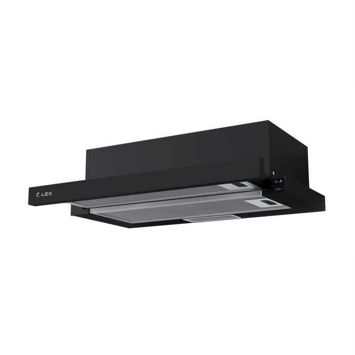 Кухонная вытяжка встраиваемая LEX HUBBLE 600 BLACK