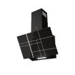 Кухонная вытяжка наклонная LEX MOZA 600 R1 BLACK
