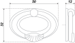 BOYARD.Ручка C2720 RC027AB.3