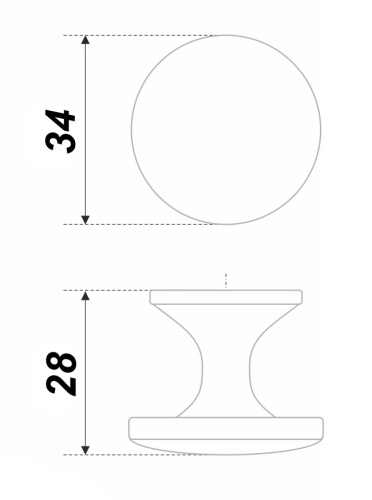 BOYARD.Ручка мебельная EDDA RC289CP.4