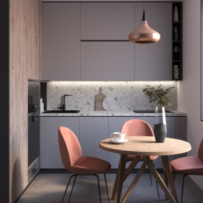 Столешница Breccia light 2238/Pt Slotex 4200х600х40 мм