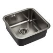 Мойка из нержавеющей стали Emar EMB-127A PVD Nano Dark 450х450мм