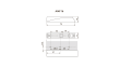 Корпус для накладной установки AMF14 и AMF15 BOYARD AMF16/GRPH