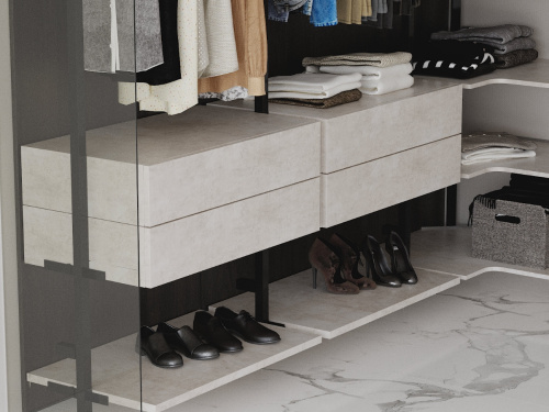 ЛДСП Слэйт легкий шелк Lamarty 2750х1830х16 мм