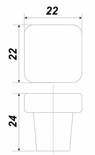 BOYARD.Ручка мебельная GASPAR RC022MBSG.4