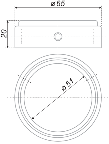 BOYARD.Кольцо крепежное SPC102/CP