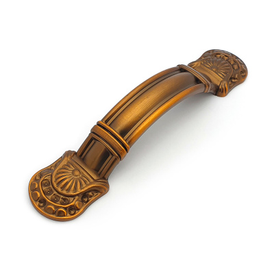 Ручка-скоба мебельная 40-96-ZY SOLLER Античная медь 128-275