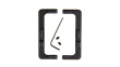 BOYARD.Заглушка боковая ZnAl GOLA BALANCE RZ050.01BL