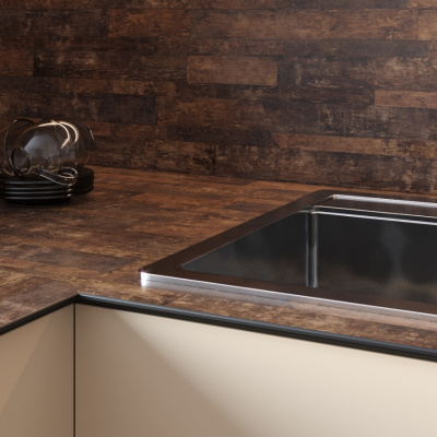 Столешница Rustic wood 8070/Rw Slotex 3000х600х40 мм