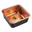 Мойка из нержавеющей стали Emar EMB-127A PVD Nano Coppery 450х450мм
