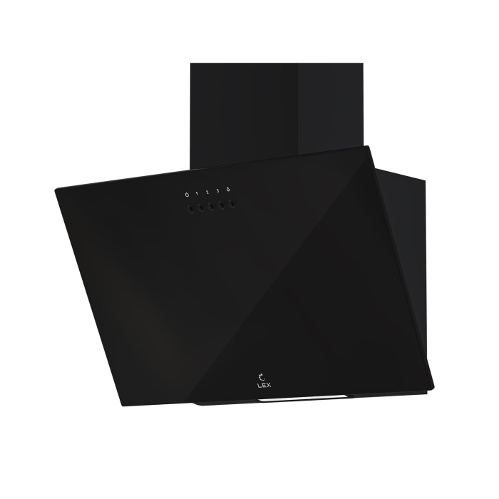 Кухонная вытяжка наклонная LEX MOZA 500 BLACK