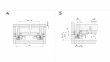 Направляющие скрытого монтажа с доводчиком частичного выдвижения B-Slide L=500 мм BOYARD DB8784Zn/500