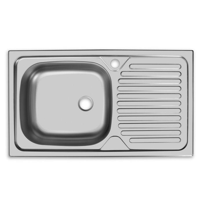 Мойка из нержавеющей стали для кухни UKINOX CLM760.435 -GT5K 2L