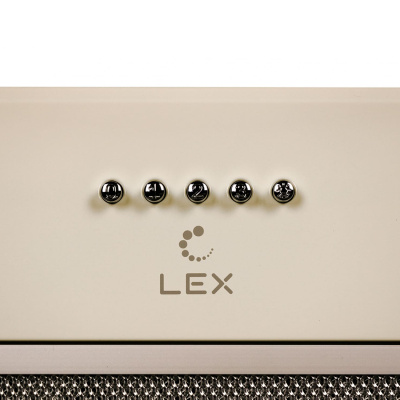 Кухонная вытяжка полновстраиваемая LEX GS BLOC P 600 IVORY LIGHT
