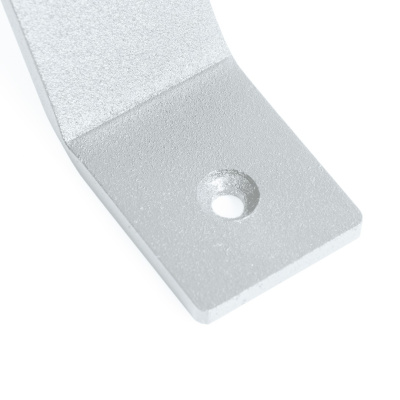 Полкодержатель декоративный DELTA 236х244х30 мм белый BOYARD P303W.4