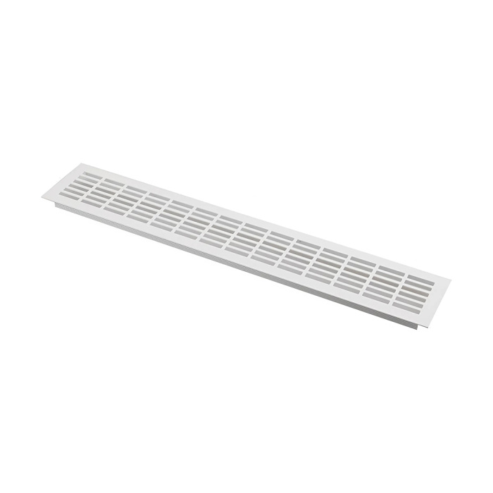 Решетка вентиляционная 480х80 мм белая GTV KK-W80800-D1