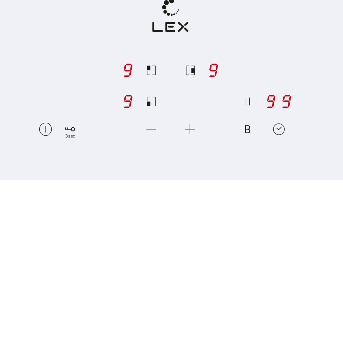 Индукционная варочная панель LEX EVI 430A WH