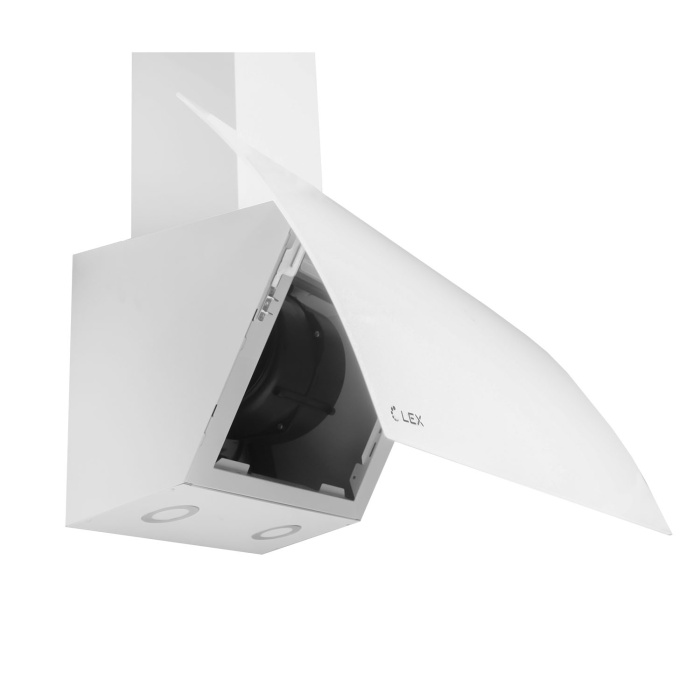 Кухонная вытяжка наклонная LEX PLAZA GS 900 WHITE
